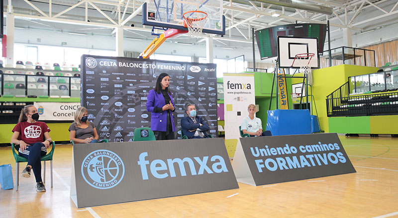 patrocinio celta baloncesto femenino femxa