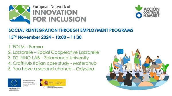 Webinar red europea innovación inclusion